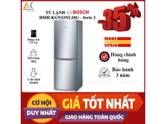 TỦ LẠNH 2 CÁNH NGĂN ĐÁ DƯỚI HMH.KGN33NL20G